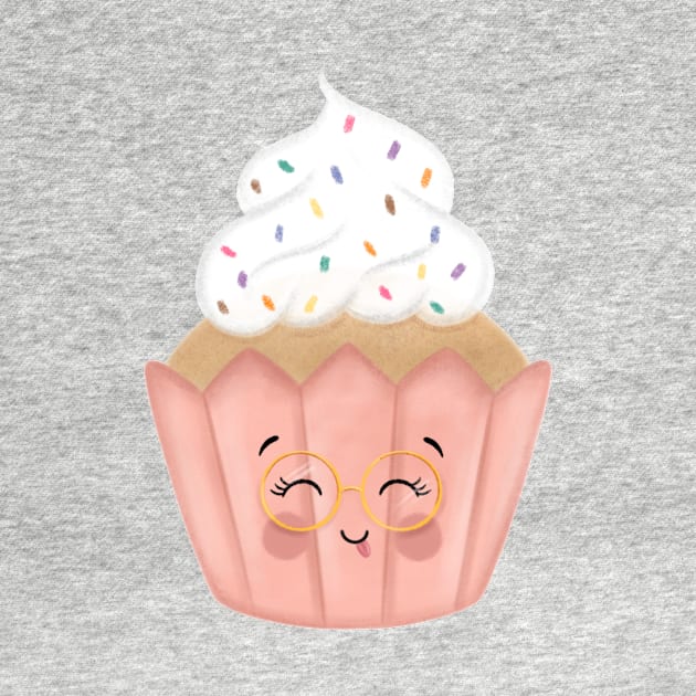 Cute Cupcake by The Pretty Pink Studio